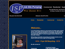 Tablet Screenshot of jobsitepumping.com
